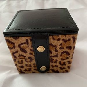 Leopard jewelry box